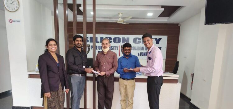 Orientation on Competitive exams training at Silicon City College on 17th September 2021