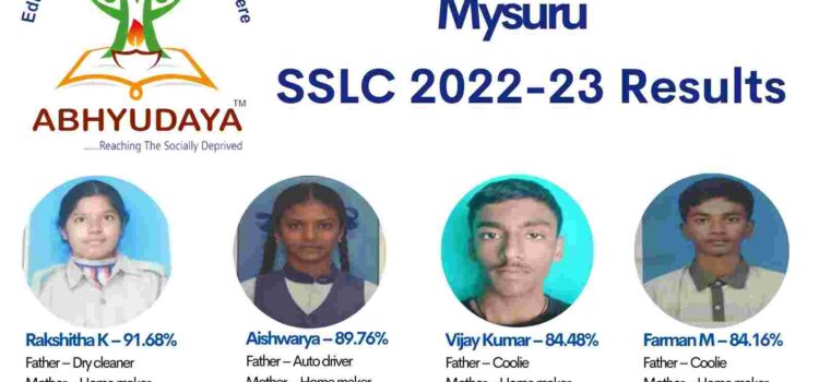 Abhyudaya Mysuru SSLC 2022-23 Results