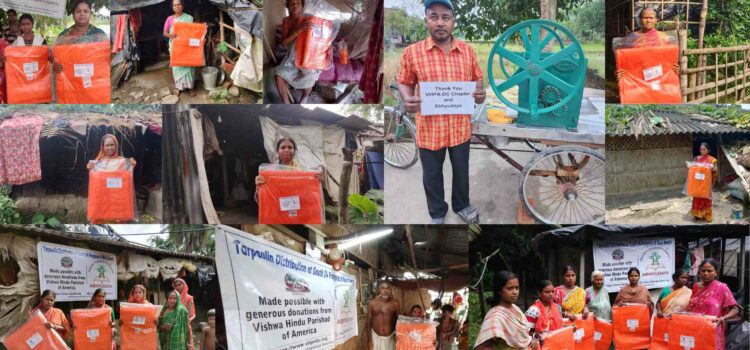 Livelihood support event (Gramoththana initiative) in West Bengal in collaboration with VHPA-DC 