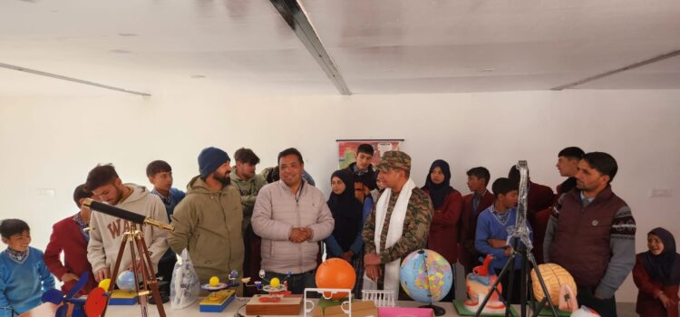 STEM Lab Setup at GHS, Kaksar Village, Kargil on 18th November 2023