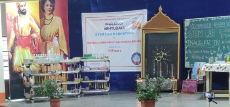 STEM Lab Setup at Vivekananda Kendra Vidyalaya, Kalbalu on 23rd September 2023