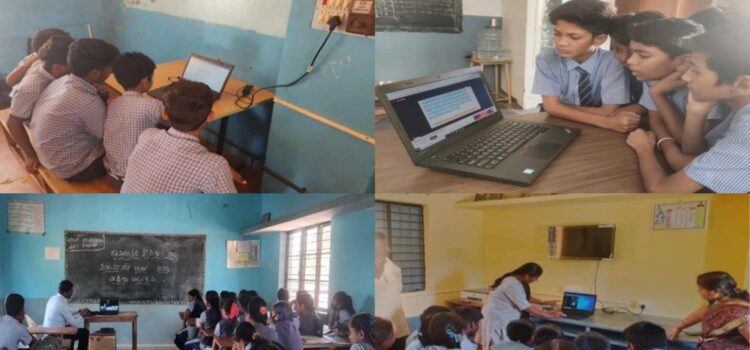 Laptop Distribution Under Digital Inclusion Project at Government Schools