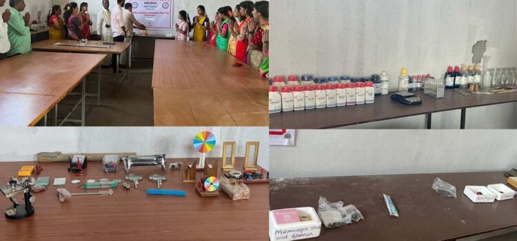 STEM Lab Setup at Shree Sharadha School Bannur on 12th Jan 2024