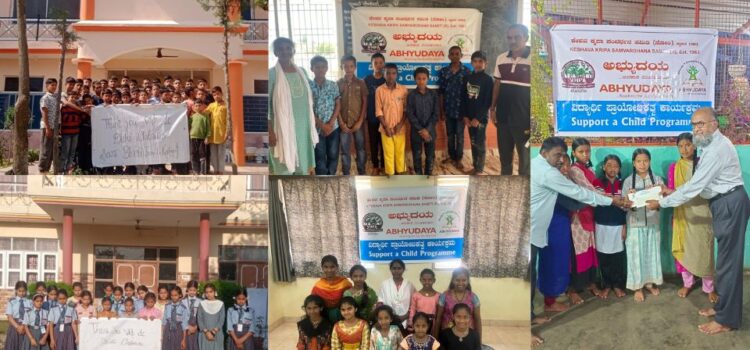 Support a Child Programme (VHPA-DC) at Thayi Mane BLR, Dhristi Chatravas J&K, Nele Mysuru