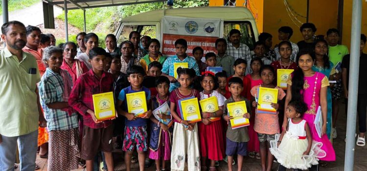 School kit distribution at Kerala FLCs